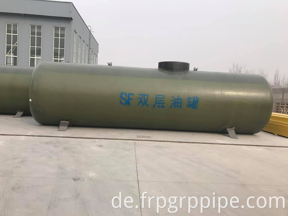 Industrieglasstahl SF Oil Lagertank Diesel -Tank